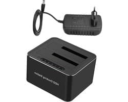 Harde schijf basis - Externe lezer - Data opslag - USB 3.0 poort - Tot 16TB - Zwart