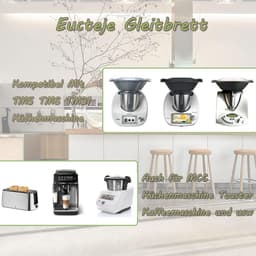 Keukenmachine Glijplank - Apparaatmat Schuifplank - Machine Verplaatsen - Krasvrij Werkblad - 354 x 307 cm - Helder — thumbnail 4
