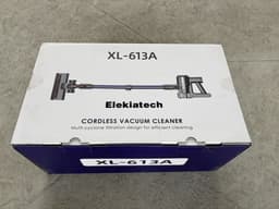 Elekiatech Steelstofzuiger- 46000Pa - 50 Minuten Gebruikstijd - 8 Kegel Filtersysteem Steelstofzuiger Draadloos - 1,5 L Stofbak - 2200 mAh Accu - voor Tapijten en Harde Vloere - Gold — thumbnail 2