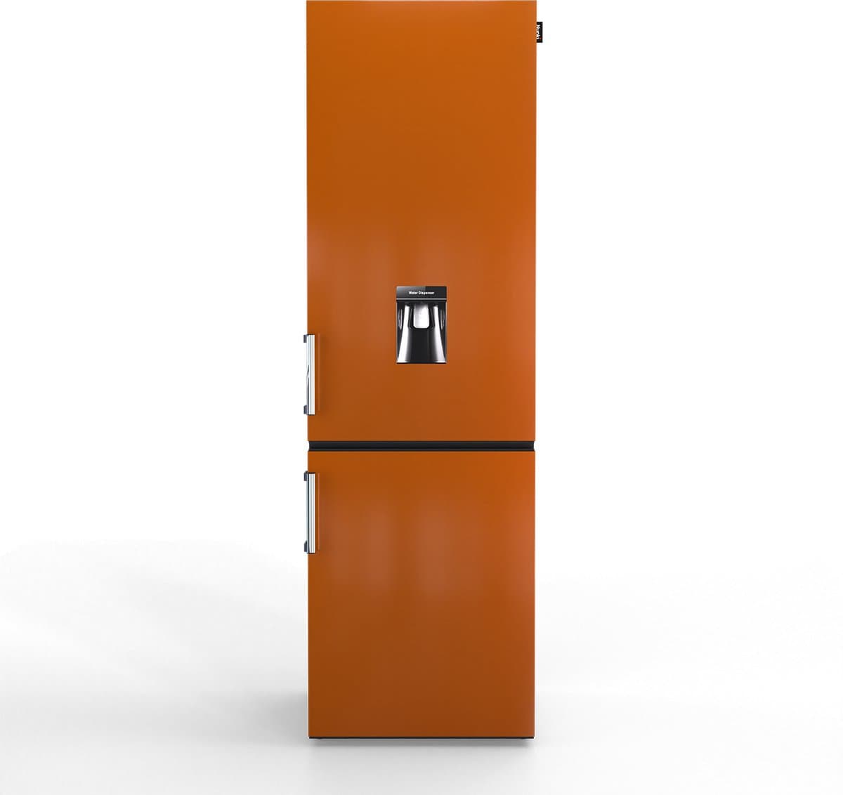 NUNKI LARGEH2O-FCOPP / Combi Bottom Koelkast, E klasse, 268l, Waterdispenser, Liquid Copper, Gloss (FRONT only) — afbeelding 1
