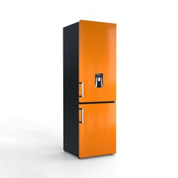NUNKI LARGEH2O-FSUN / Combi Bottom Koelkast, E klasse, 268l, Waterdispenser, Sunflower, Gloss (FRONT only) — thumbnail 4