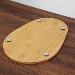 Aanrechtmat Keukenmixer - Schokabsorberend Keukengerei - Stille Stabiliteit - Houten Basis Schuimlaag - 387 cm - Niet gespecificeerd — thumbnail 4