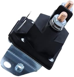 Startrelais Grasmaaier - Solenoïde Schakelaar - Motor Starten - 12 Volt 100 Ampère - 1/4 Inch Schroefdraad - Zilverkleurig — thumbnail 5