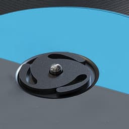 Adapter voor 45 toeren platen - Single adapter Vinyl adapter - Platen Afspelen - Trillingsdempend Aluminium — thumbnail 4