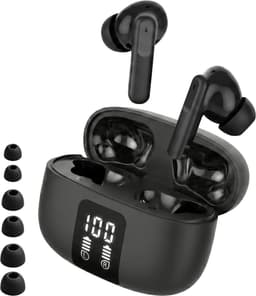Audyn Oortjes Draadloos - Draadloze Oordopjes - Noise Cancelling ANC+ENC - Bluetooth - In-ear - Zwart - FlowTune Pro — thumbnail 1
