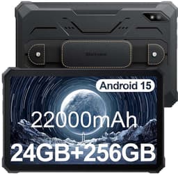 Tablet Blackview Active 8 Pro - 24GB RAM - 256GB ROM - 10,36 inch - Android - 22000mAh batterij - 2,4K FHD+ - Dual SIM 4G - IP68/IP69 K - GPS - NFC - Zwart — thumbnail 1