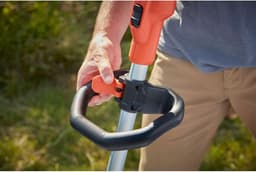 ZMR® Kantenmaaier - Grasmaaier - Accugrasmaaier - Oranje/Zwart - 116cm x 23cm x 1cm — thumbnail 2