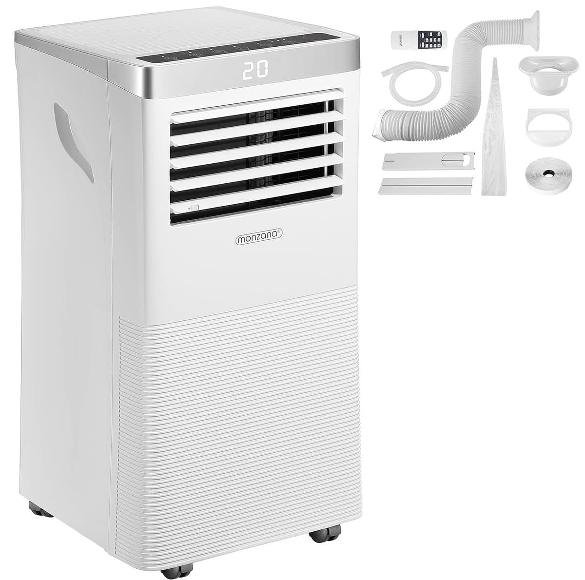 Mobiele Airco - Klimaatregelaar - Ruimte Koelen - App Bediening WiFi - 9000 BTU - Wit — afbeelding 1