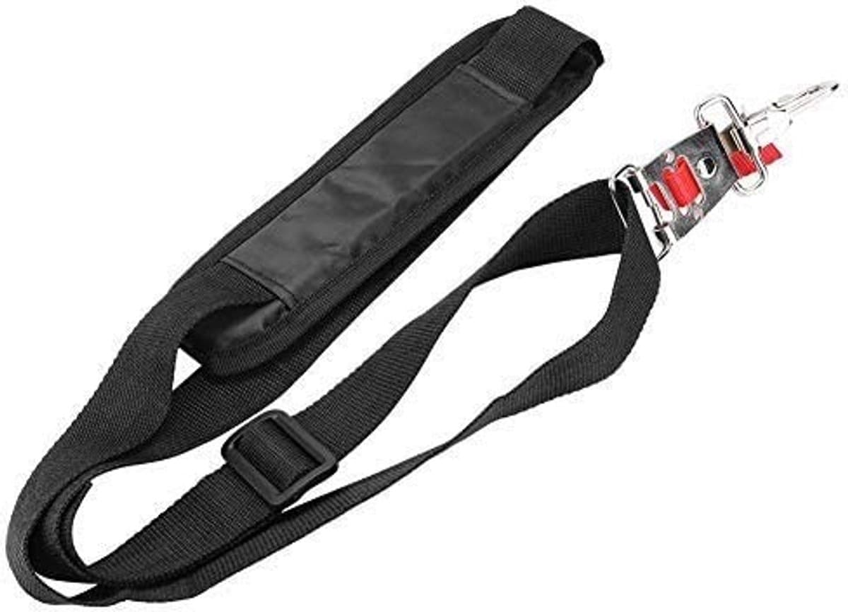 Dailygoods - Grasmaaier - Tuingereedschap - Schouderval voor comfort - Nylon - Verstelbaar - Geschikt voor mannen en vrouwen - 1 stuk — afbeelding 1