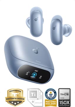 soundcore Liberty 5 Pro by Anker - Anker Thus Al Chip - Kristalheldere Gesprekken - Noise Cancelling Oordopjes - Draadloze Oordopjes - ANC Met 6 - 5 U/28 U:Speeltijd - Snelladen - Draadloos Opladen — thumbnail 1