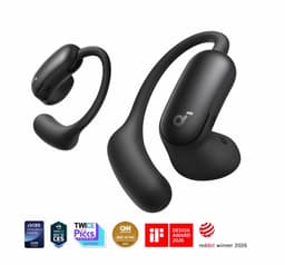 soundcore AeroFit 2 Pro by Anker - Eerste hoofdtelefoon met 2 draagmodi - 2-in-1 open ear hoofdtelefoon & semi-open - Ear ruisonderdrukking - Bluetooth 6.1 - Hi-Res - LDAC - Spatial audio — thumbnail 1
