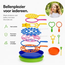BOTC Bellenblaas Set - 15 stuks - Bubbles - Uitdeel cadeau - Kinderfeestje — thumbnail 4