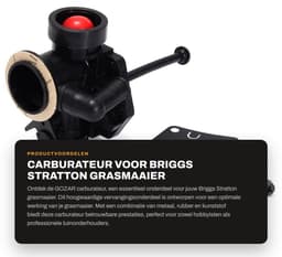 Dailygoods- Carburateur met Pakking - Carburateur Synchronisatie Set - Carburateur Afstelgereedschap - Voor Briggs&Stratton - Lengte 110 mm - Hoogte 68 mm - Motorcarburateur — thumbnail 1