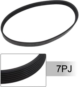 Dailygoods- Distributieriem 490mm - Aandrijfriem - Rubber - Sluitlus - 16mm Breedte - Compatibel met QUALCAST Maaiers — thumbnail 2