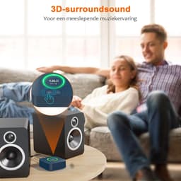 1Mii - Bluetooth 5.0 ontvanger aptX HD Low Latency 3D Surround 3.5 mm RCA-ingang - 1Mii B06HD - draadloze audio-adapter Bluetooth Receiver — thumbnail 3