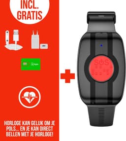 Weewise WS74 - GPS Horloge Senior - Smartwatch voor Ouderen - Persoonlijke alarmen - alarm horloge ouderen - GPS Horloge Alzheimer - Valdetectie — thumbnail 5