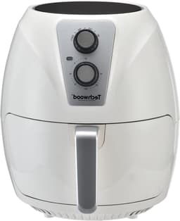 Friteuse zonder olie - Airfryer hetelucht - Gezond bakken - Snelle bereiding - 3 Liter - Wit — thumbnail 1