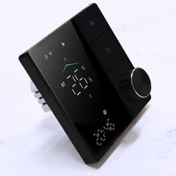 Slimme Thermostaat - Verwarming Timer - Energie Besparen - App Bediening - Compact - Zwart — thumbnail 4