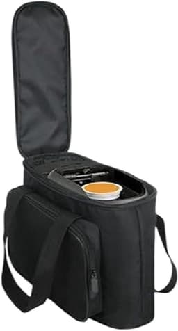 Reistas Koffiezetapparaat - Draagbare Opbergtas - Koffie Onderweg - Compacte Opslag - 24W x 6H cm - Zwart — thumbnail 1