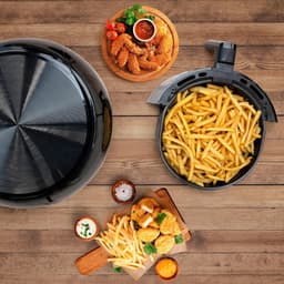 YOR® Heteluchtoven - Oven - Airfryer Oven - Zwart - 28cm x 33cm x 36cm — thumbnail 3