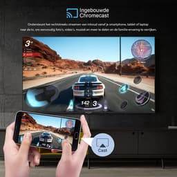 ANTTEQ G32-AH3.Q1L - 32 Inch (80 cm) Smart TV - Google TV - HD Ready - Bluetooth - Chromecast & Google Assistant - Netflix & Disney+ - 2024 Model — thumbnail 3
