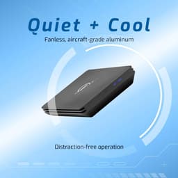 Draagbare SSD - Externe Harde Schijf - Snelle Data Transfer - NVMe M.2 Technologie - 480GB - Blauw — thumbnail 4