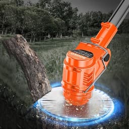 Elektrische Grasmaaier - Draagbare Trimmer - Kleine Tuin Onderhoud - Lichtgewicht Ontwerp - 15 cm Snijbreedte - One Color — thumbnail 4