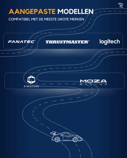 Ranqer Wheel stand - racestuur standaard - race cockpit - Inklapbaar - Geschikt voor: Logitech, Thrustmaster, Fanatec — thumbnail 3
