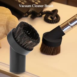 Cosensi - Round Vacuum Brush - Universele stofborstel - Hoge kwaliteit - 32mm - Geschikt voor de meeste stofzuigers - Duurzaam en flexibel — thumbnail 5