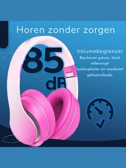DYNA® Kindertablet Deplay - Kinder Tablet Deplay - Kindertablet Deplay Pro - Roze - 23cm x 13cm x 1cm — thumbnail 3