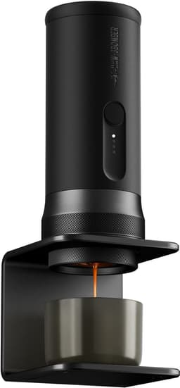 MHW-3BOMBER X-press58 - draagbare espresso machine - 135000 mAh batterij - 58 mm bodemloze portafilter - 20 bar - case met barista tools - 150 watt vermogen — thumbnail 1
