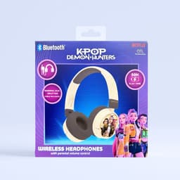 KPop Demon Hunters - Huntr/x - Team - draadloze kinderkoptelefoon - volumebegrenzing - lange batterijduur - microfoon - opvouwbaar - bluetooth — thumbnail 4