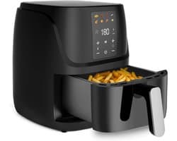 Zyrex® Airfryer XXL - Mini-oven - Heteluchtfriteuse - 12L - 12 Programma's - Zwart - 33cm x 31cm x 25cm