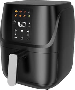 Zyrex® Airfryer XXL - Mini-oven - Heteluchtfriteuse - 12L - 12 Programma's - Zwart - 33cm x 31cm x 25cm — thumbnail 5