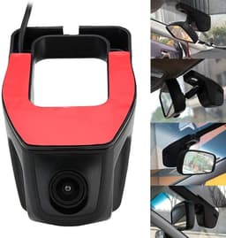 Auto Camera - Dashcam Rijcamera - Verkeerssituaties Vastleggen - G-Sensor Automatische Opslag - 1080p Full HD - Zwart — thumbnail 4