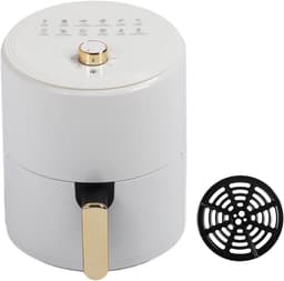 Elektrische Luchtfriteuse - Olievrije Oven - Grote Maaltijden - 360 Graden Warmte - 6L Capaciteit - Zwart — thumbnail 1