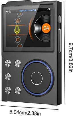 MP3 Speler Bluetooth - FM-Radio - Zwart — thumbnail 2