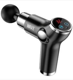Wave Massage Gun – Diepe Weefsel Percussie Therapie (Model Nr. 223)30W motor met snelheden van 1.800 – 3.200 RPM. 5 snelheden en 4 massagekoppen. 2 uur gebruik per lading en snelle USB-C oplading. — thumbnail 1