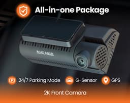 Road Angel Halo Guard Dashcam voor Auto - 2K Autocamera - Met Wifi - Looprecording - Nachtzicht - beeldstabilisatie — thumbnail 4