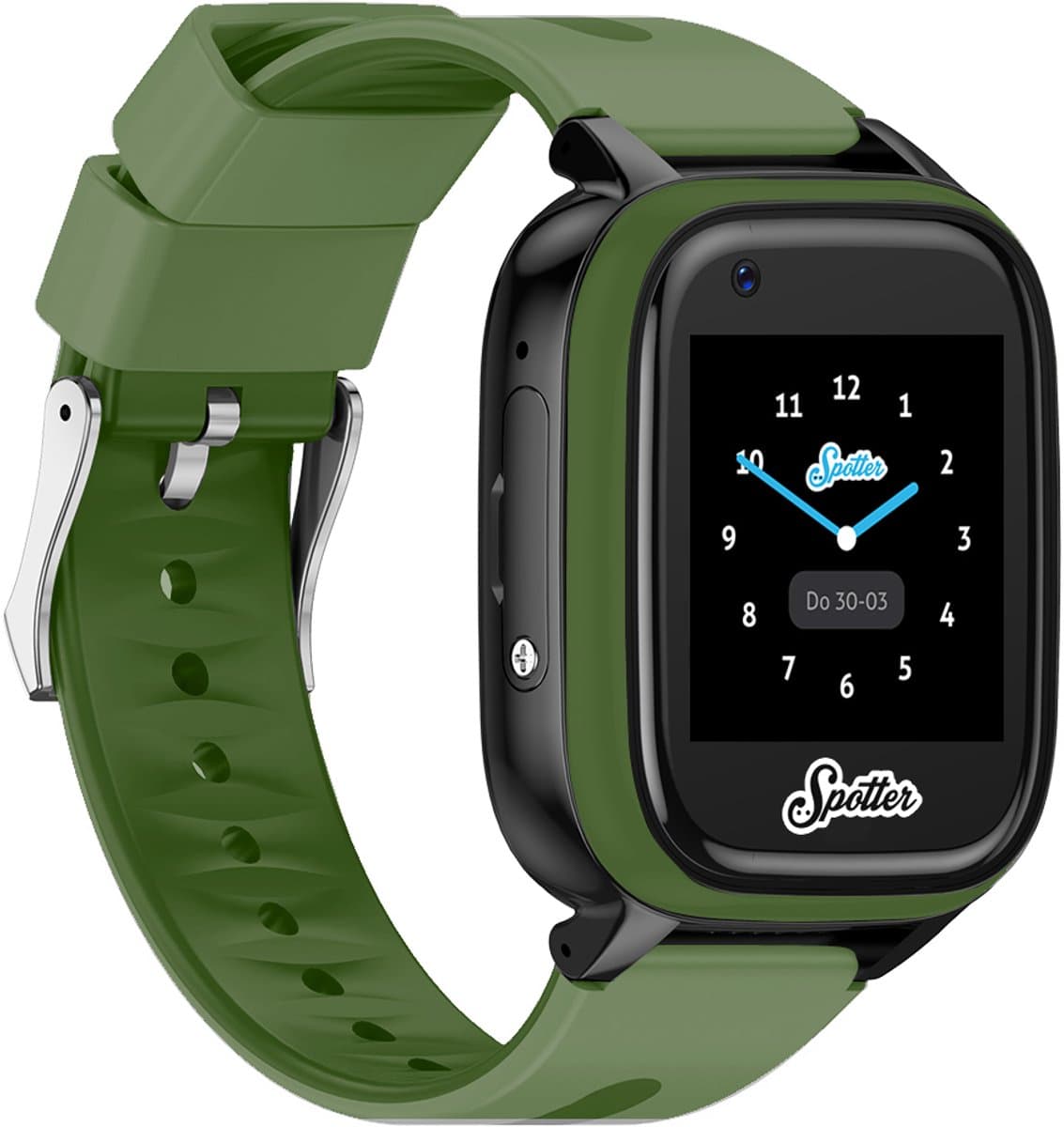 Spotter® GPS Kinderhorloge Explorer (4G) – Zonder Abonnement – Voor Kinderen – Inclusief Simkaart – Camera, Bellen & Chat – Waterdicht – App (NL Support) — afbeelding 1