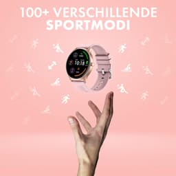 Denver Smartwatch - Android iOS - Volledige Belfunctie - Amoled Display - Sporthorloge - Hartslagmeter - Saturatiemeter - Slaapmonitor - SWC387 — thumbnail 4