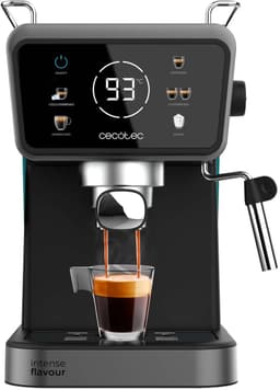 Cecotec Power Espressomachine - ColdBrew Systeem - Ingebouwd Stoompijpje en Kopjesverwarmer - Touchscreen Bediening en Afneembaar Reservoir — thumbnail 1