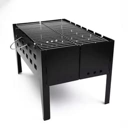 Caligril Barbecue Grill - Handig Meeneem BBQ - Makkelijk opzetten - 50x31x30CM - 3.2KG — thumbnail 4