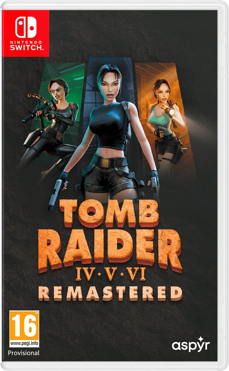 Tomb Raider IV-VI Remastered Starring Lara Croft - Nintendo Switch — afbeelding 1