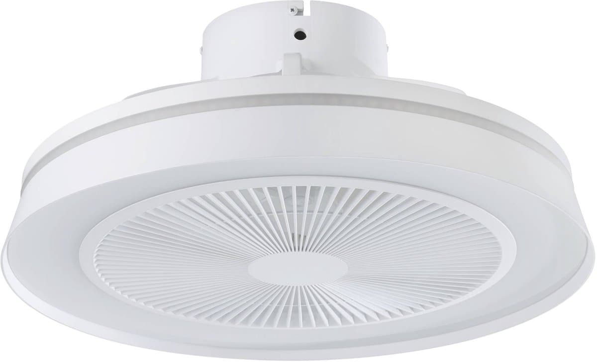 EGLO Vallonia Plafondventilator met lamp - Ø 48 cm - 3 snelheden - Instelbaar wit licht - RGB - Dimbaar - DC energy saving - Wit — afbeelding 1