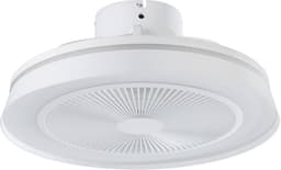 EGLO Vallonia Plafondventilator met lamp - Ø 48 cm - 3 snelheden - Instelbaar wit licht - RGB - Dimbaar - DC energy saving - Wit — thumbnail 1