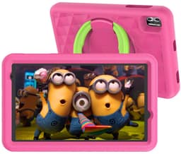 Naevy Kindertablet 8 inch - Vanaf 3 Jaar - 4+4GB RAM - 64GB Geheugen - 5000mAh Batterij - Ouderlijk Toezicht - Incl. Roze Beschermhoes — thumbnail 1