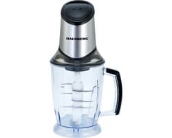 Hausberg HB-4508IN Elektrische Hakmolen 2 L | 500–700 W Power Chopper Met Turbo Boost, 8 RVS-Messen & Grote Kom – Inox Keukenhulp