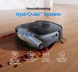 EUFY E28 Omni Robotstofzuiger met dweilfunctie Zwart — thumbnail 4