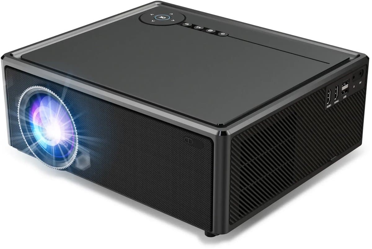 Neova X7 - FHD Movie Projector - Android 11 GTV - 600 ANSI Lumen - Auto Focus - Dual WiFi & Bluetooth - 4K/8K Ondersteuning — afbeelding 1